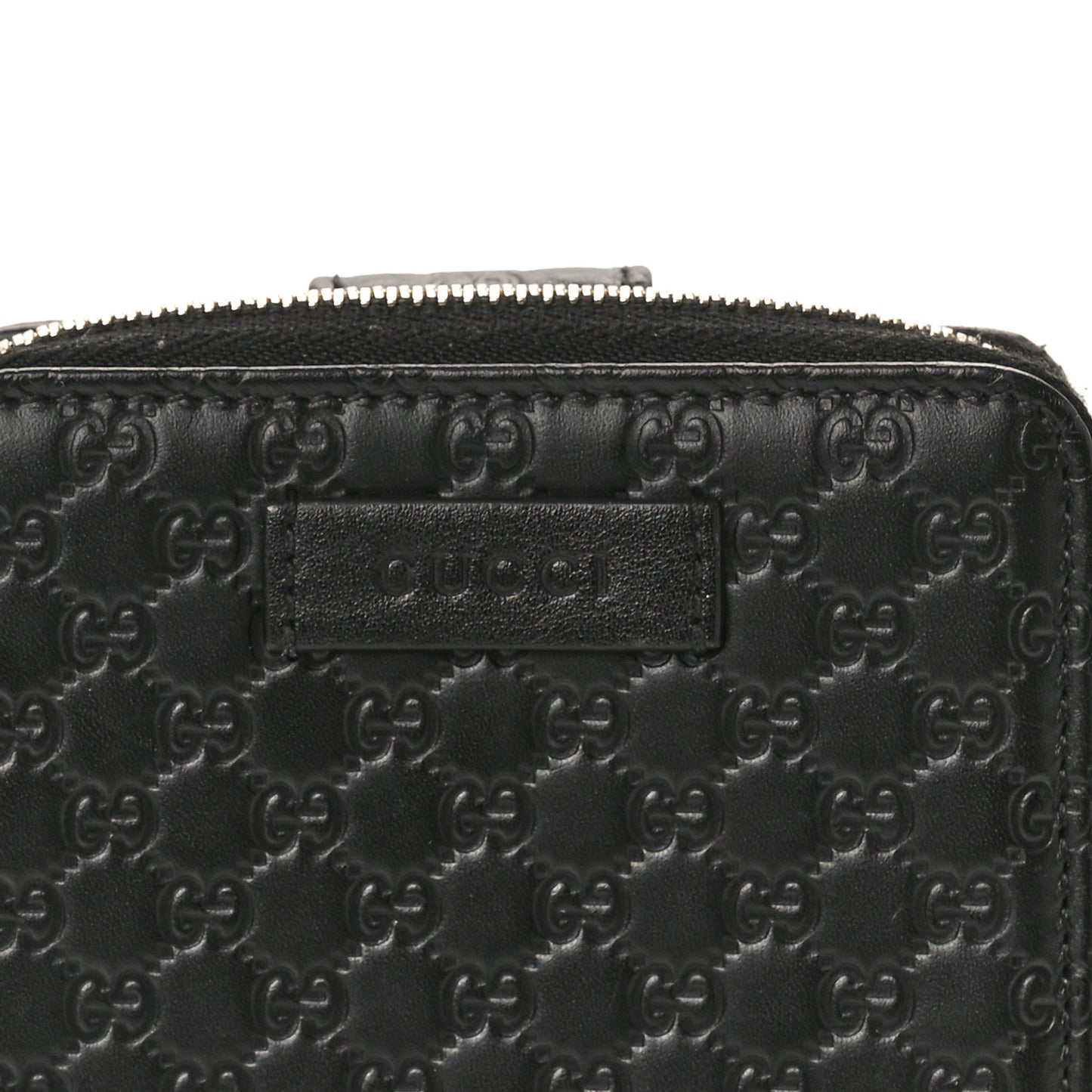 Microguccissima Compact Wallet Black