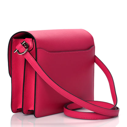 Hermes Evercolor Matte Alligator Mini Touch Sac Roulis Rose Mexico 2 of 9