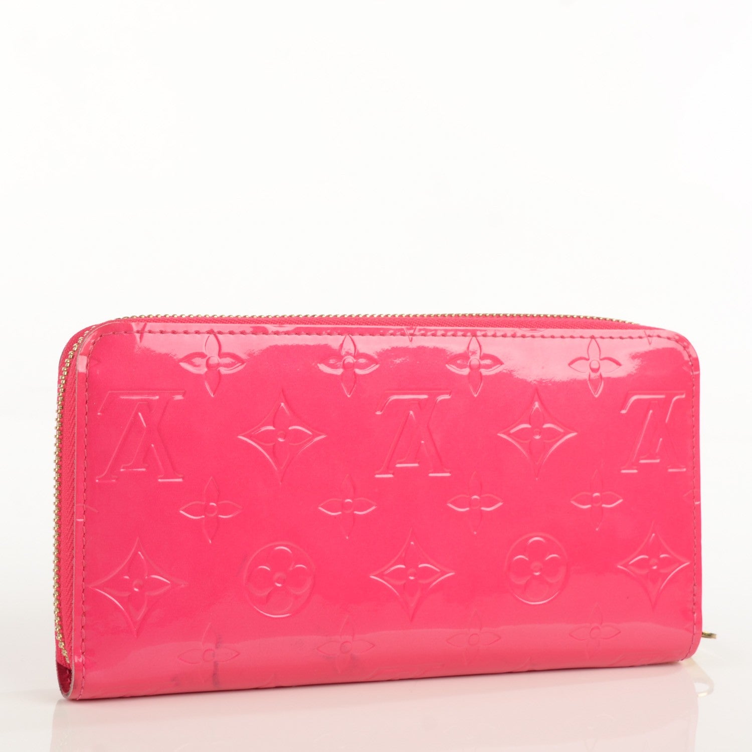 Louis Vuitton Vernis Zippy Wallet Rose Pop 3 of 8