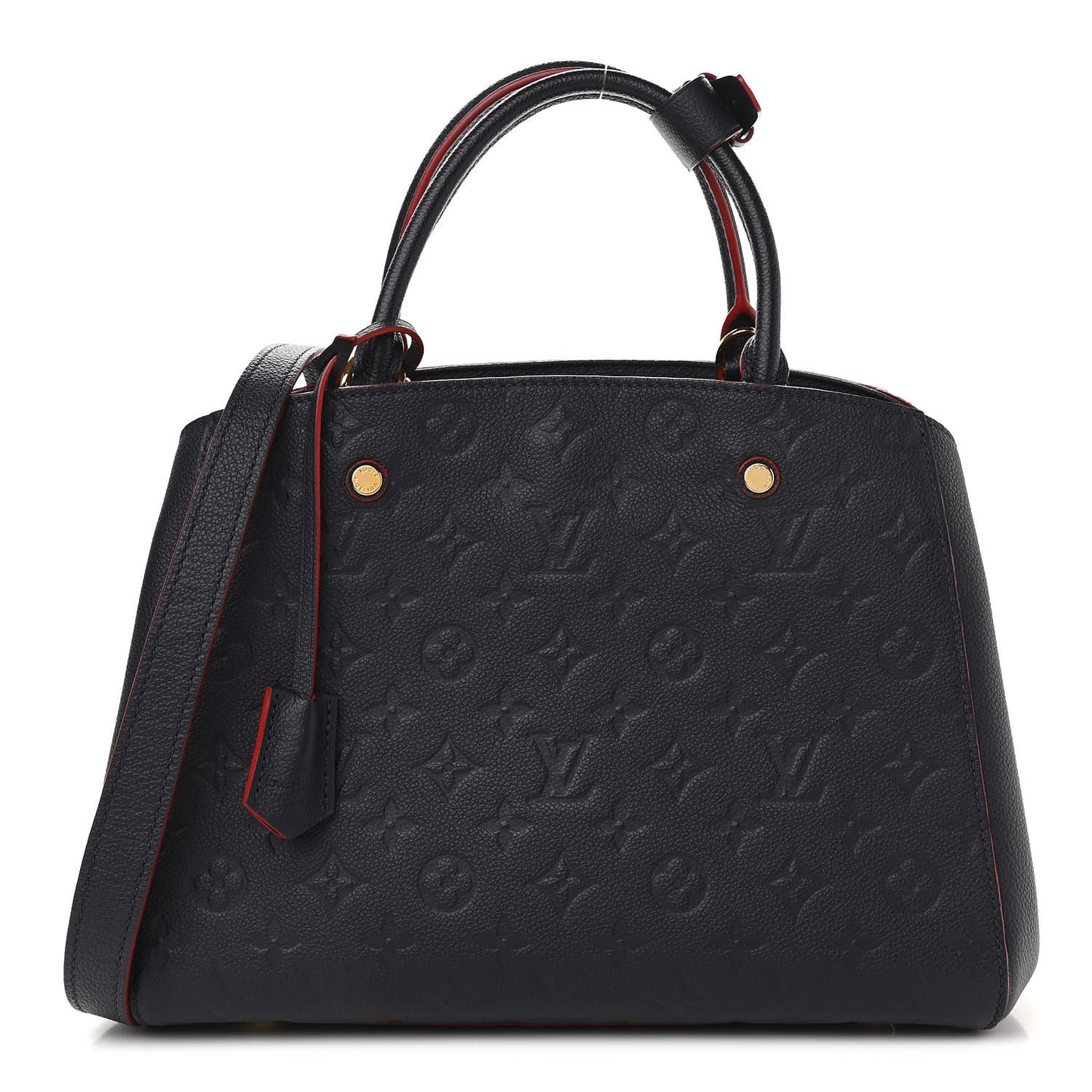 Empreinte Montaigne MM Marine Rouge