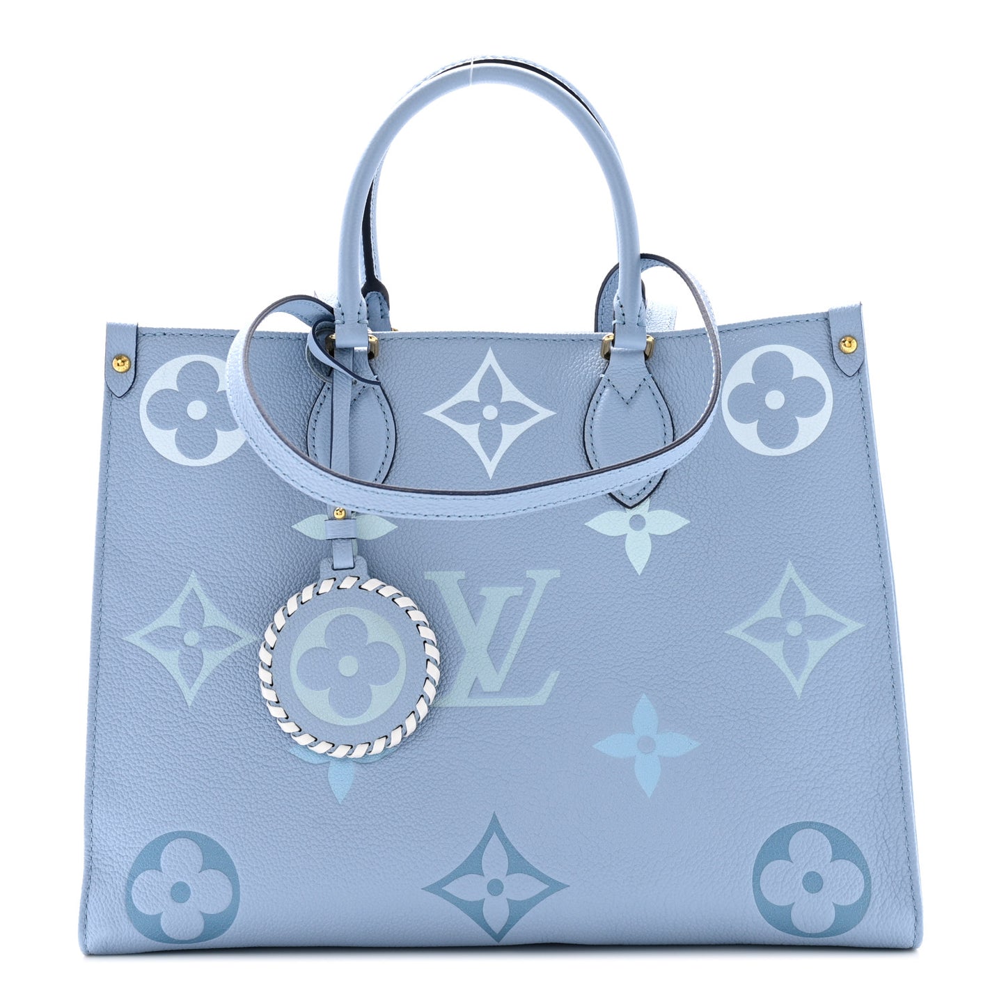 Empreinte Monogram Giant By The Pool Onthego MM Summer Blue