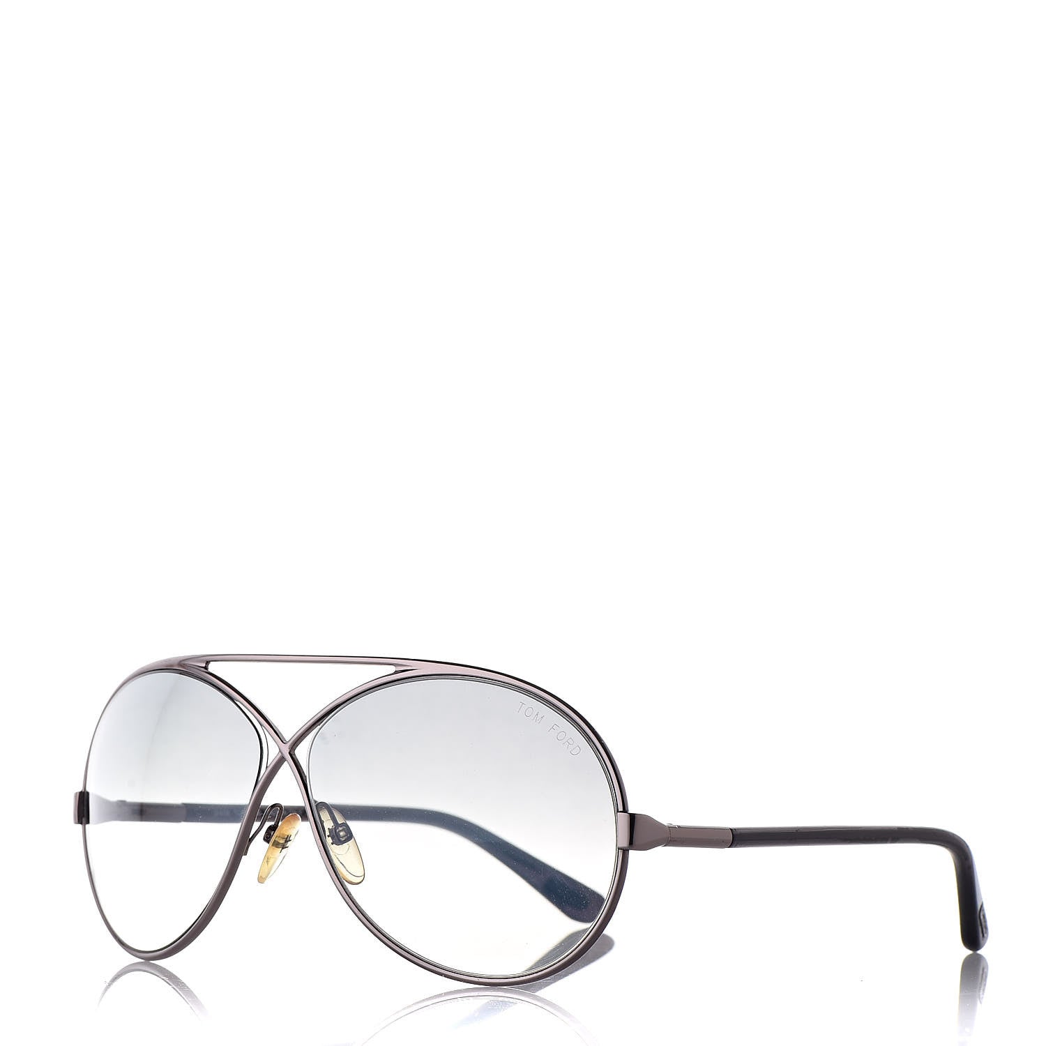 Tom Ford Georgette TF154 Sunglasses Silver 1 of 8