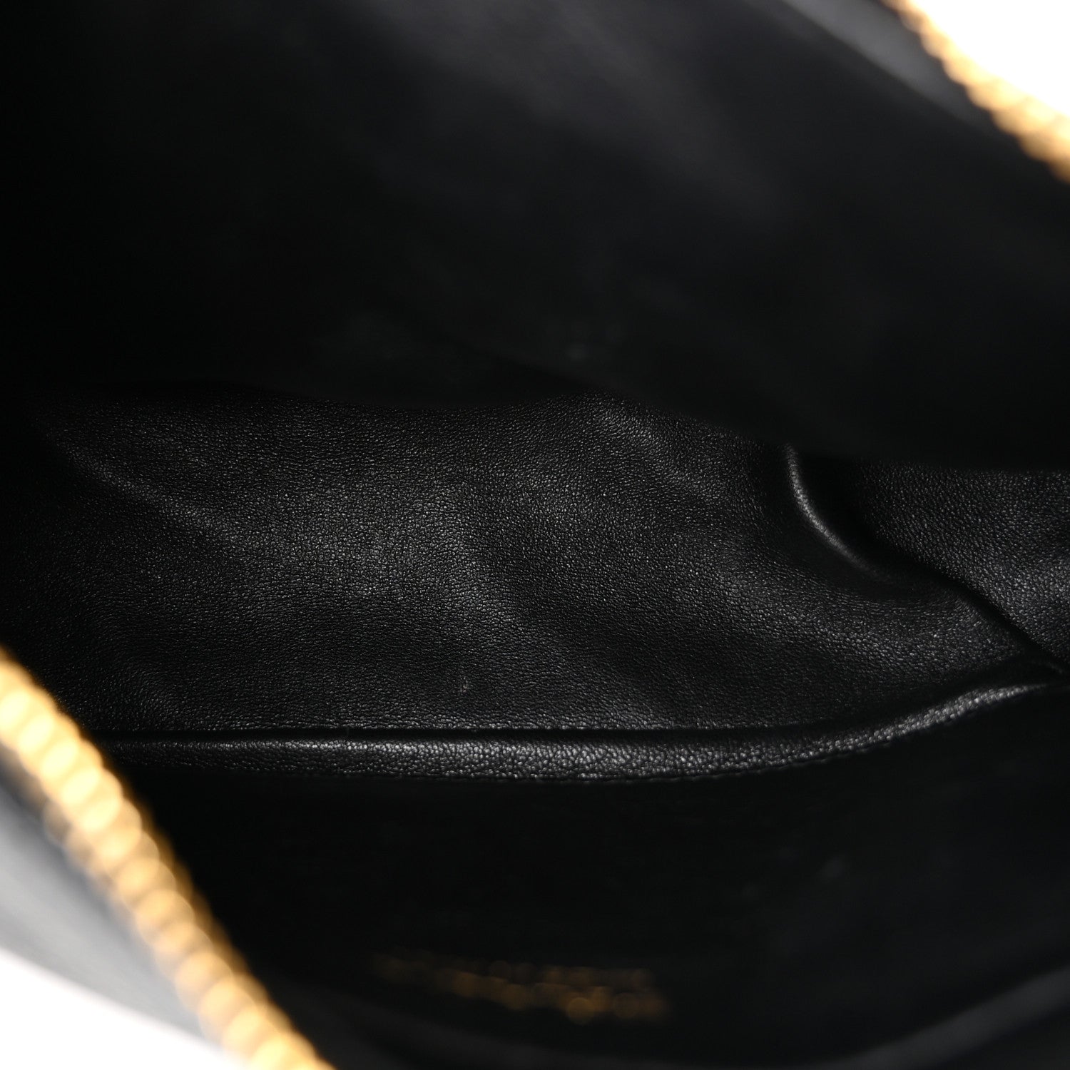 Prada Vitello Daino Soft Zippered Hobo Shoulder Bag Black 5 of 11
