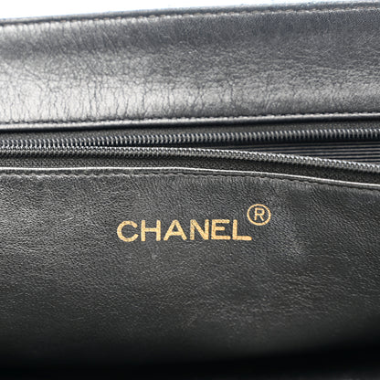 Chanel Lambskin CC Tote Black 6 of 13