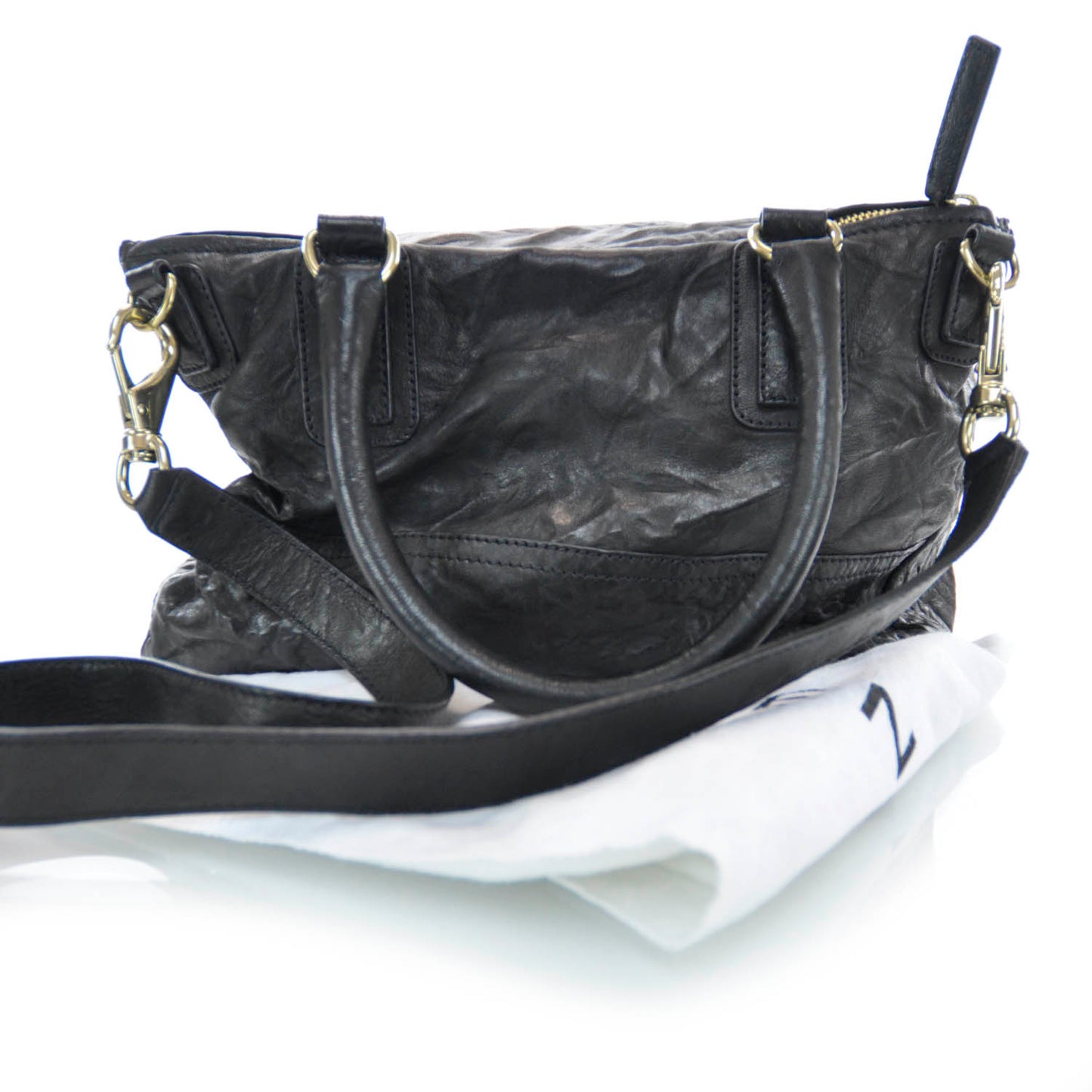Lambskin Large Pandora Black