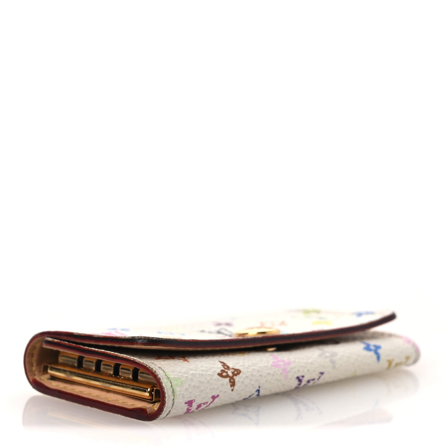 Louis Vuitton Monogram Multicolor Multicles 4 Key Holder White 4 of 11