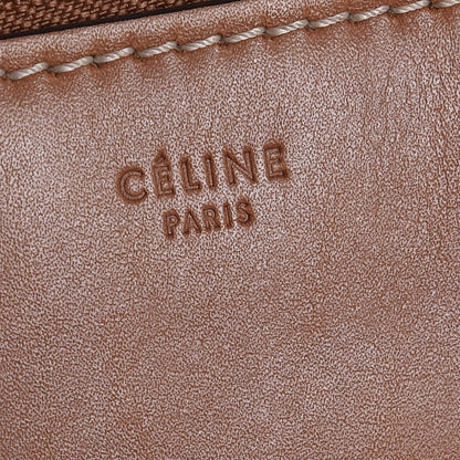 Celine Smooth Calfskin Large Edge Shoulder Bag Camel 7 of 22