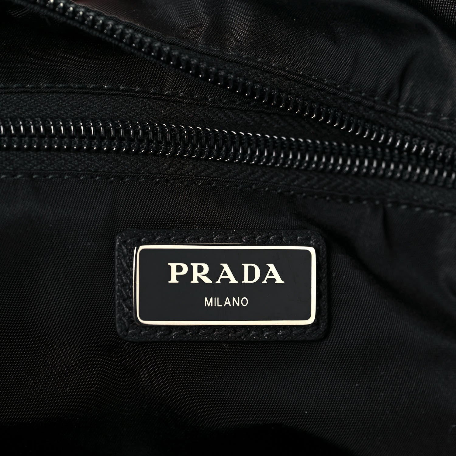 Prada X UNIVERSAL STUDIOS Tessuto Nylon Montagna Frankenstein Heart Tote Black 5 of 14