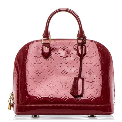 Louis Vuitton Vernis Alma PM Pomme D'Amour 1 of 6
