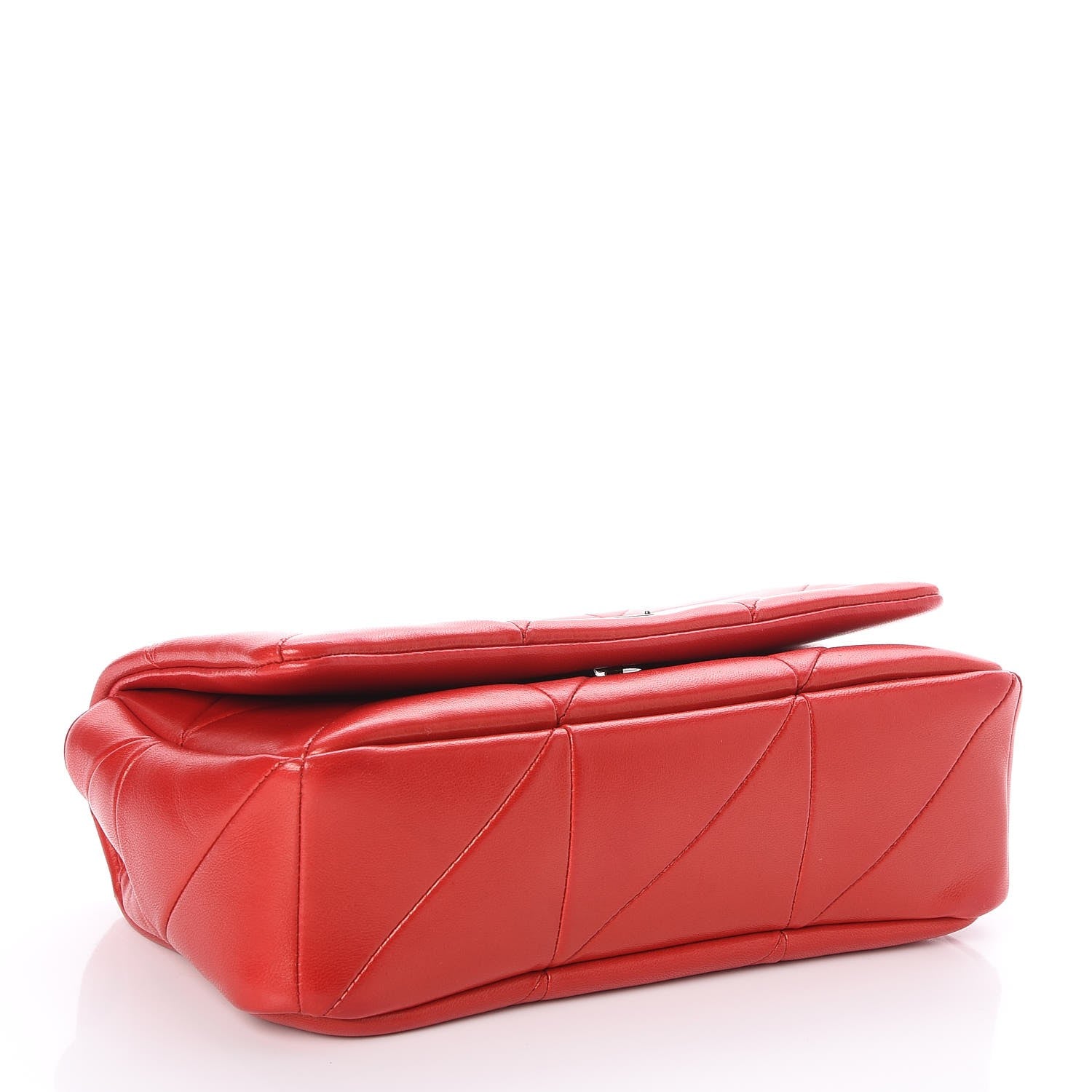 Saint Laurent Lambskin Patchwork Monogram Small Jamie Red 4 of 12