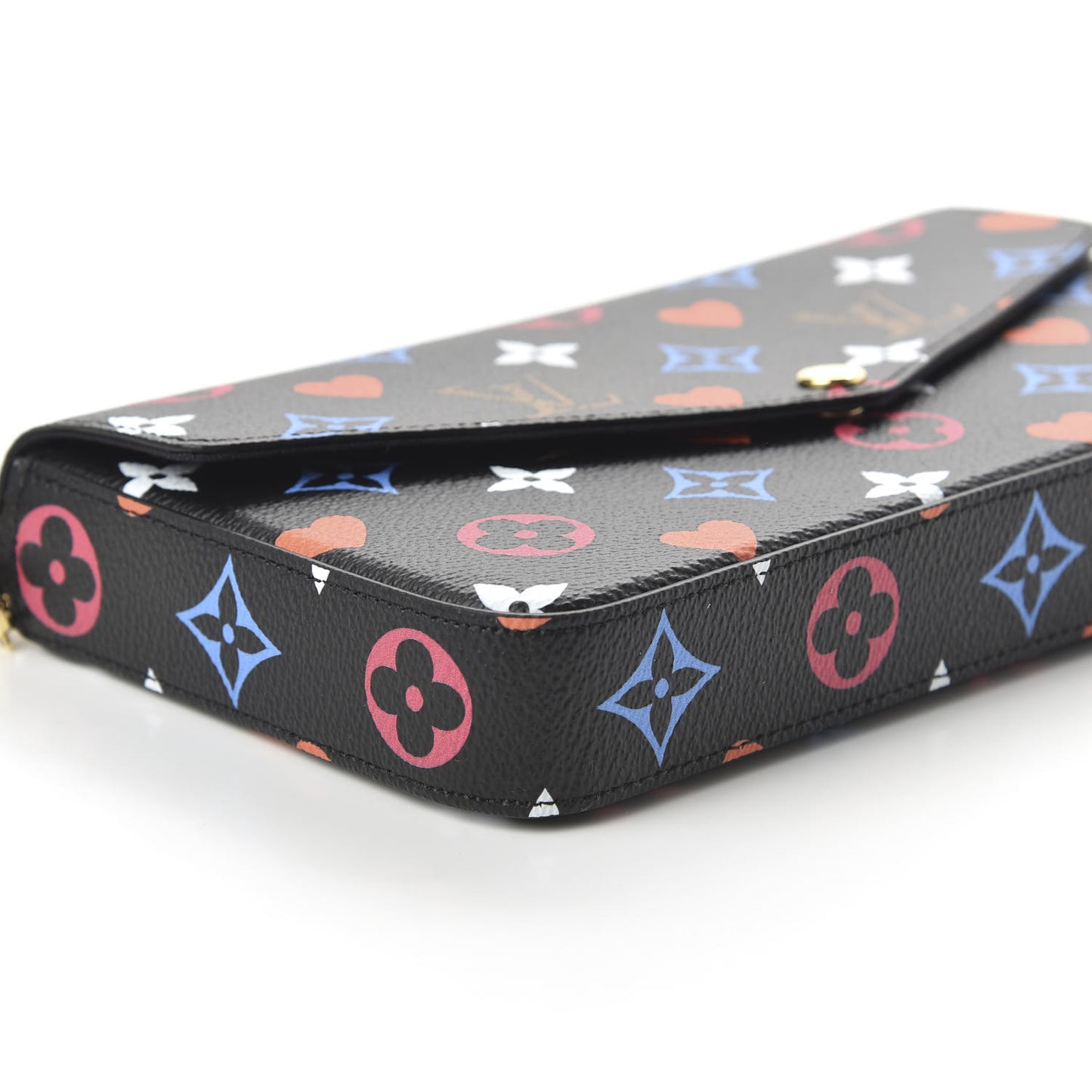 Game On Felicie Chain Wallet Black