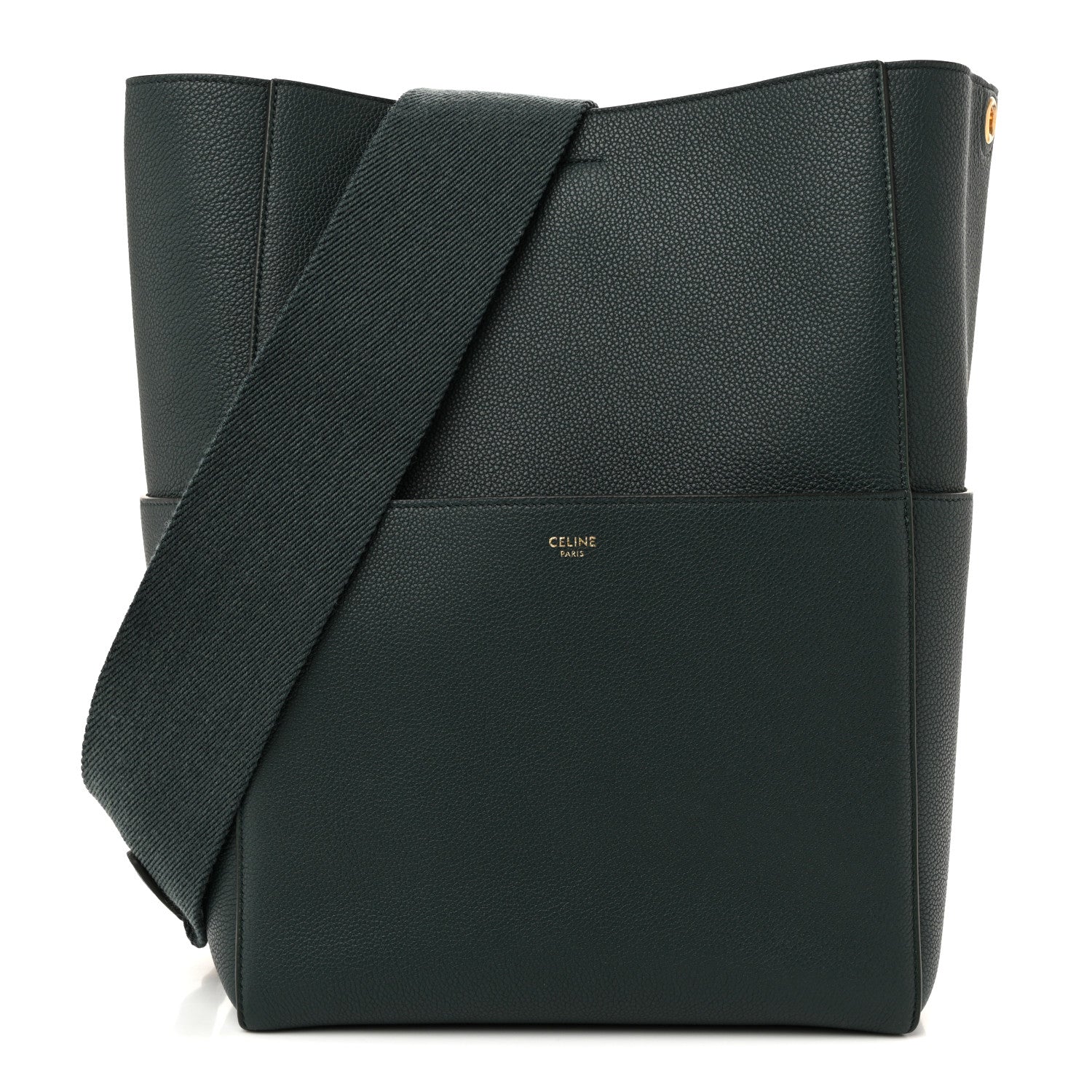 Celine Soft Grained Calfskin Sangle Bucket Bag Amazone 1 of 9
