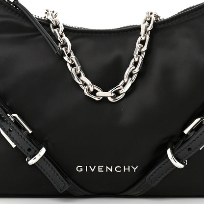Givenchy Satin Mini Voyou Boyfriend Party Bag Black 8 of 10