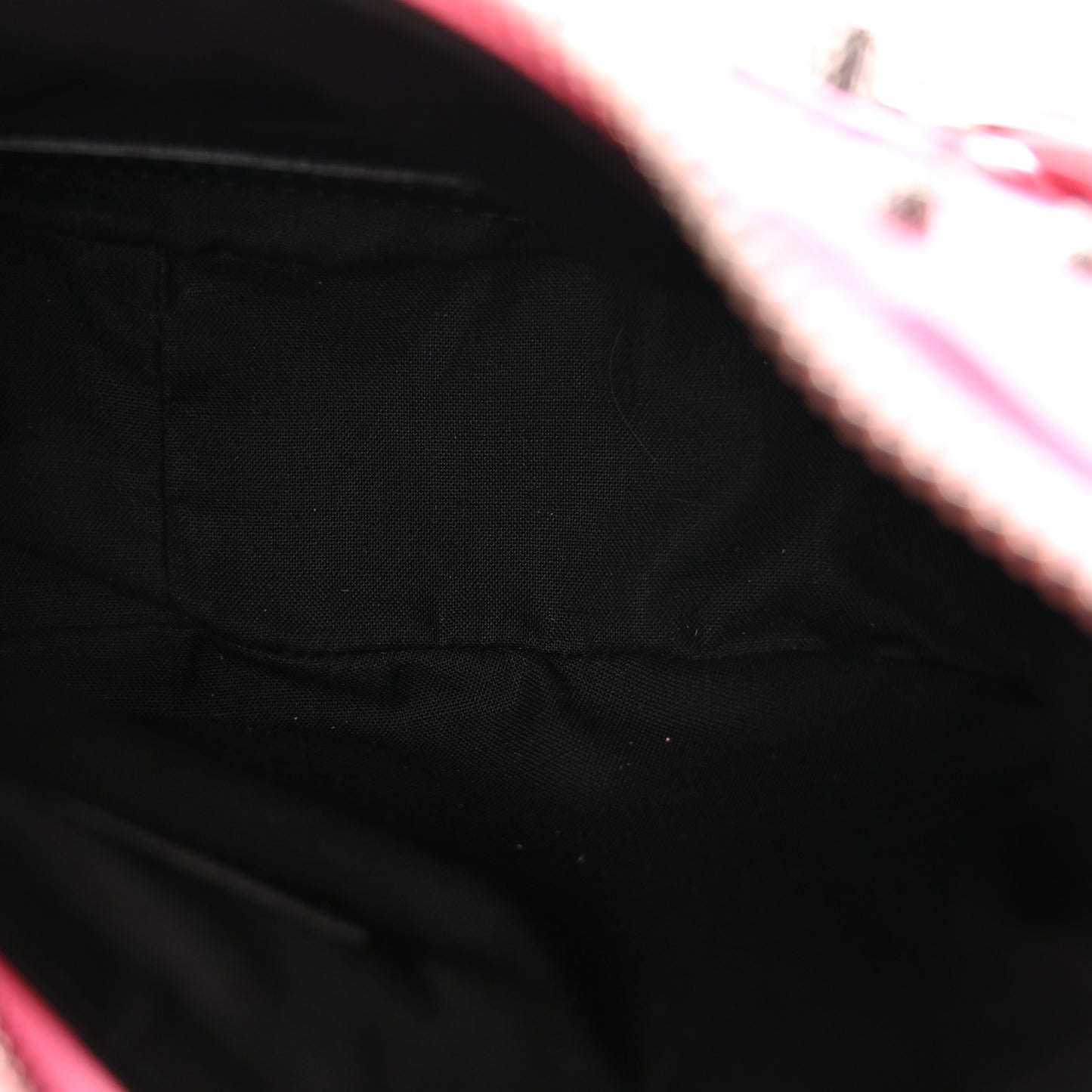 Agneau Arena Le Cagole Fringe Shoulder Bag XS Sweet Pink