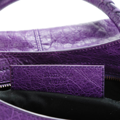Balenciaga Agneau Classic Hardware Town Dark Violet 7 of 7