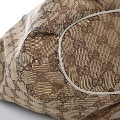 Gucci Monogram Messenger Bag Off White 11 of 16