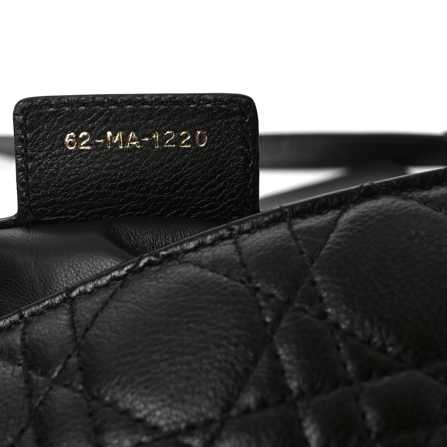 Christian Dior Calfskin Cannage Small Caro Bag Black 7 of 10
