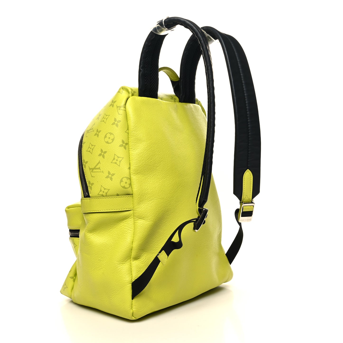 Taiga Monogram Discovery Backpack PM Yellow