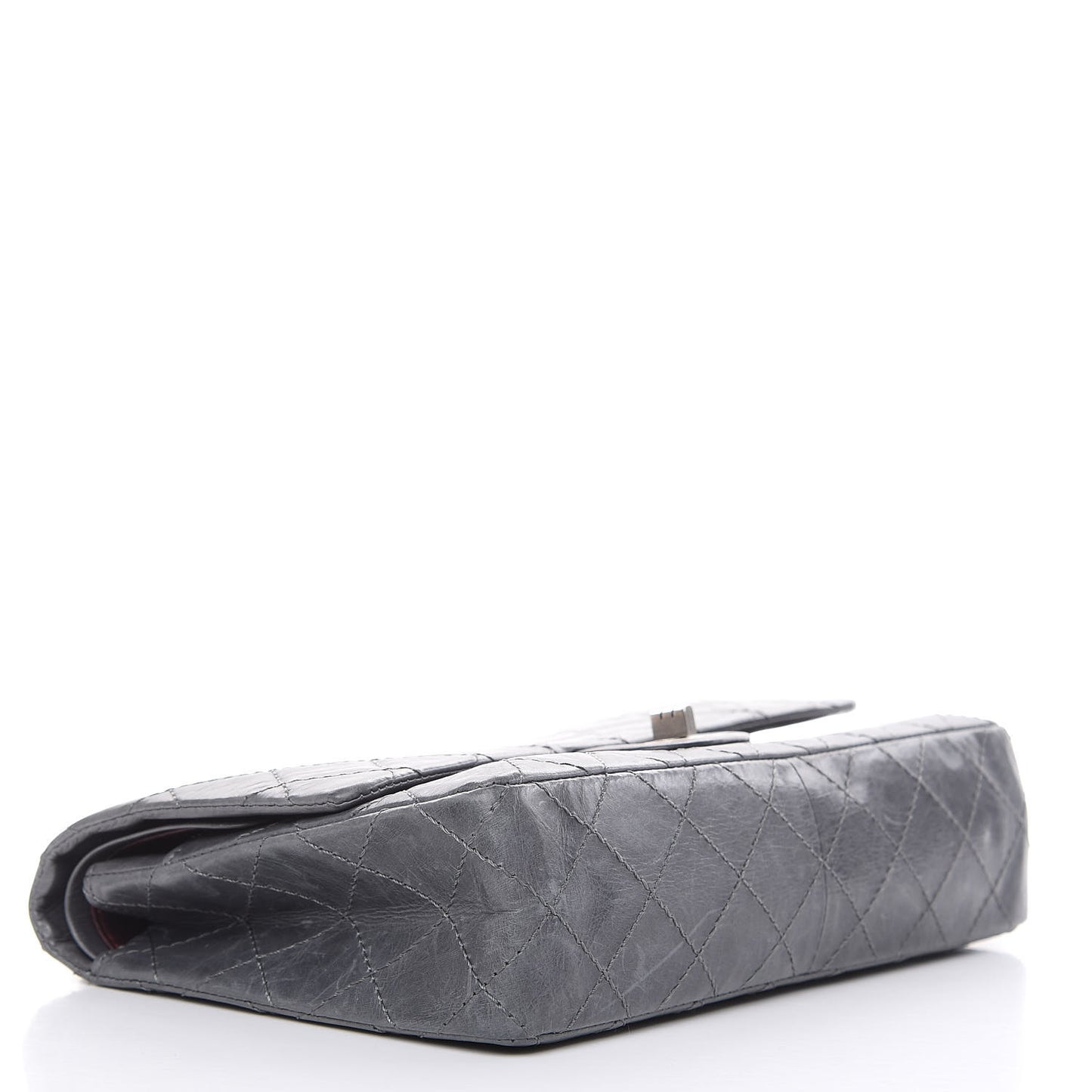 Aged Calfskin Quilted 50th Anniversary 2.55 Reissue Flap 226 Grey
