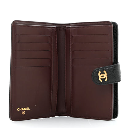 Chanel Caviar Quilted Zipped Pocket Wallet Black 5 of 8