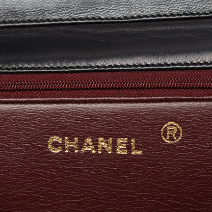 Chanel Lambskin Quilted Small Single Flap Bag Black 6 of 10