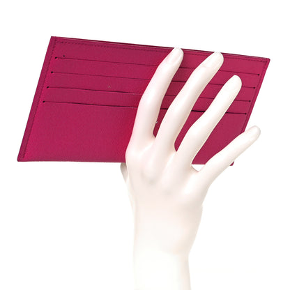 Louis Vuitton Calfskin Felicie Card Holder Insert Pink 3 of 9
