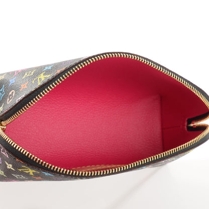 Louis Vuitton Monogram Multicolor Cosmetic Pouch Black Grenade 5 of 7