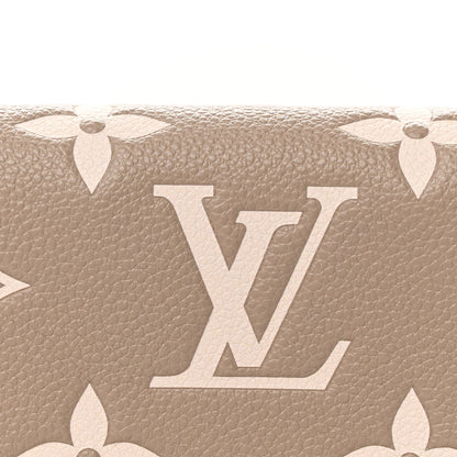 Louis Vuitton Empreinte Monogram Giant Felicie Pochette Tourterelle Creme 10 of 12