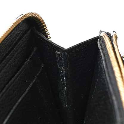 Louis Vuitton Empreinte Clemence Wallet Black 11 of 13