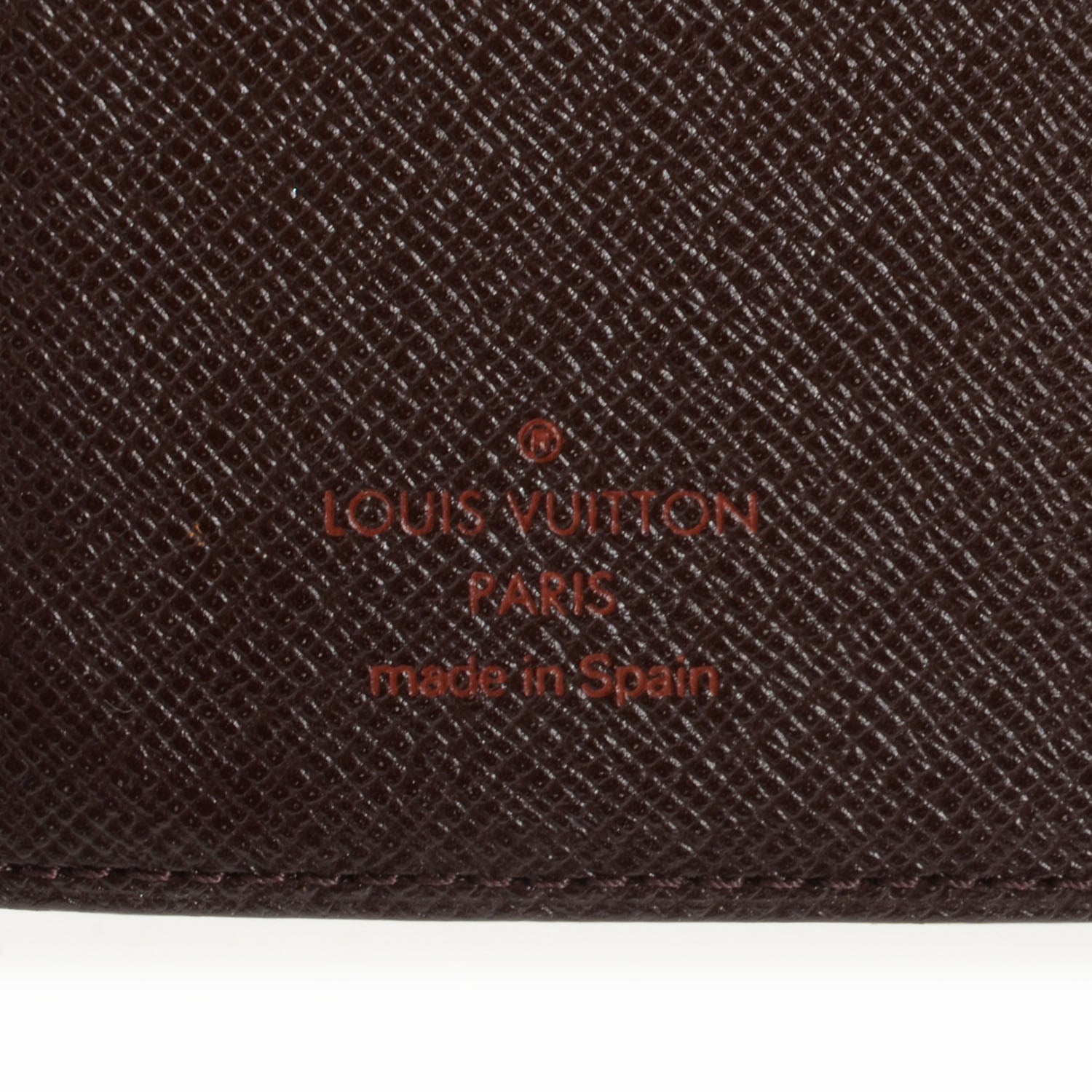 Louis Vuitton Damier Ebene Small Ring Agenda 6 of 7