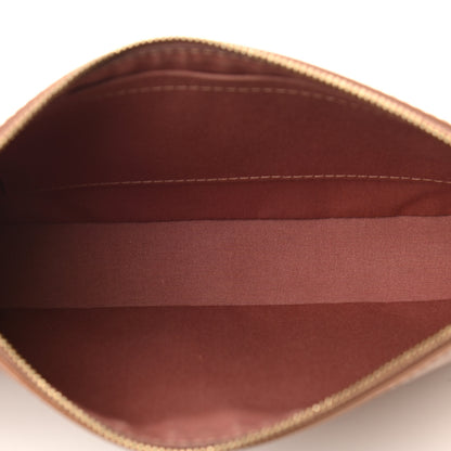 Louis Vuitton Vernis Pochette Accessories NM Rose Velours 5 of 9