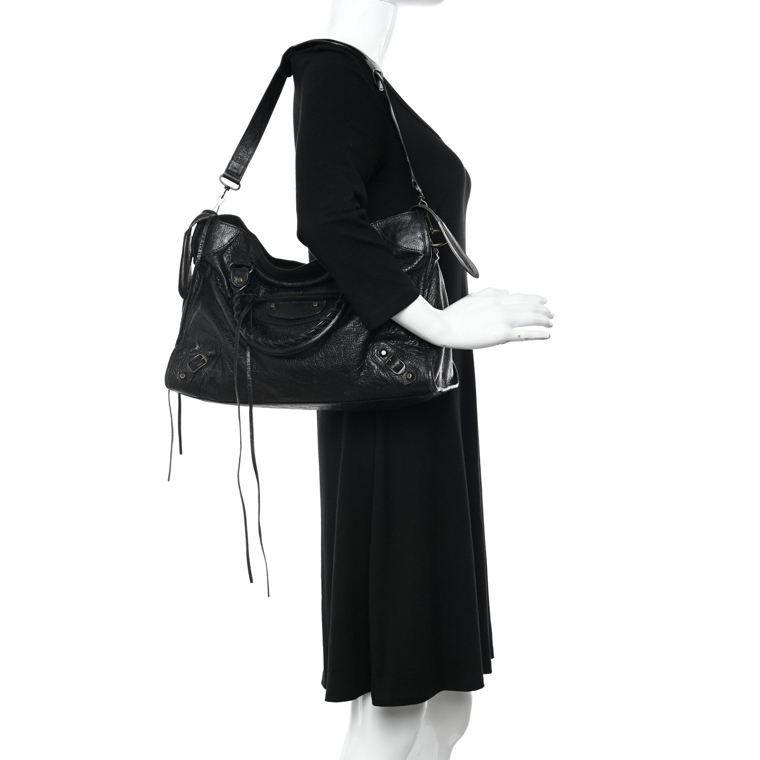Balenciaga Agneau Classic Hardware City Black 2 of 11