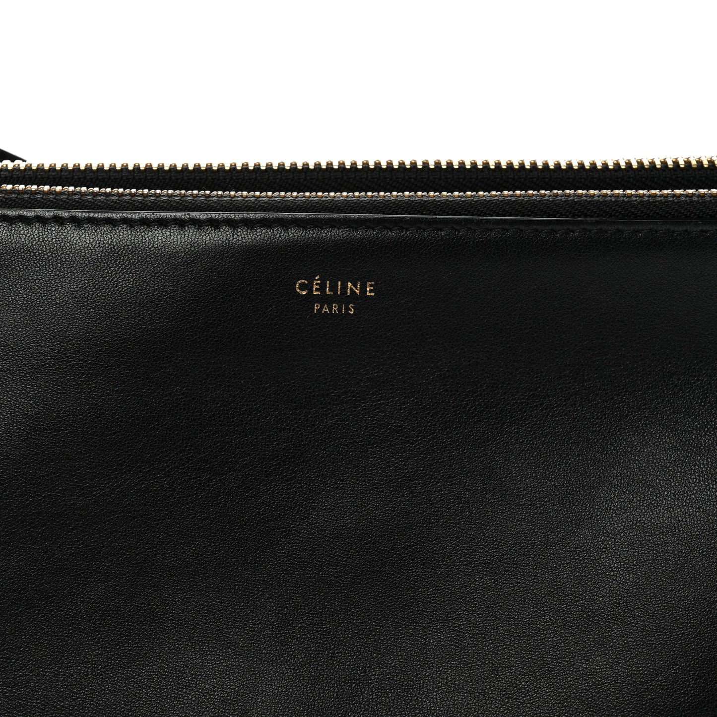 Lambskin Large Trio Crossbody Bag Black