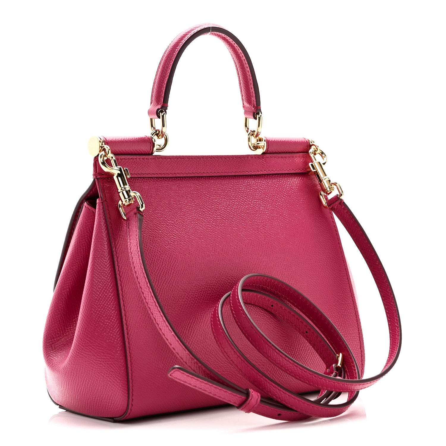 Dolce & Gabbana Dauphine Small Miss Sicily Satchel Ciclamino 3 of 10