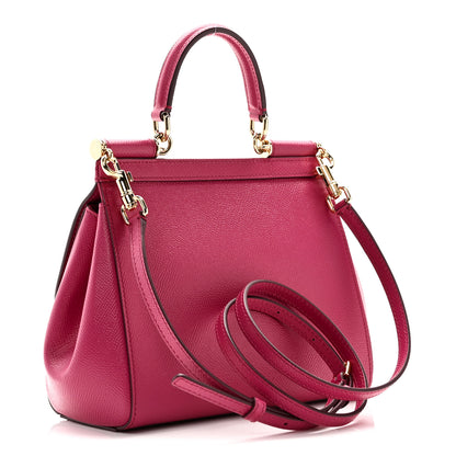 Dolce & Gabbana Dauphine Small Miss Sicily Satchel Ciclamino 3 of 10