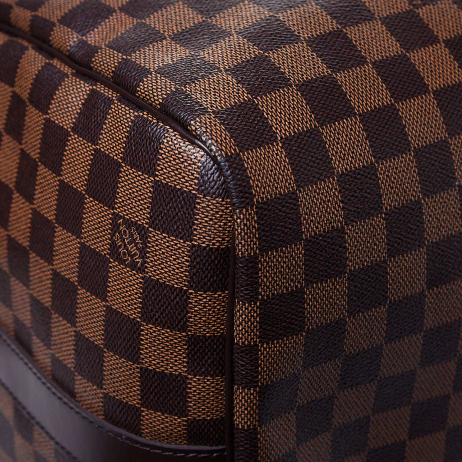 Louis Vuitton Damier Ebene Keepall Bandouliere 55 15 of 27