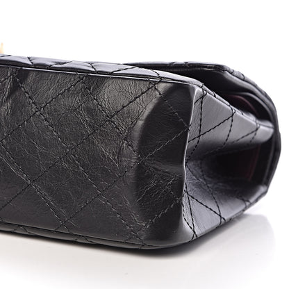 Chanel Aged Calfskin Quilted 2.55 Reissue 226 Flap Black 9 of 10