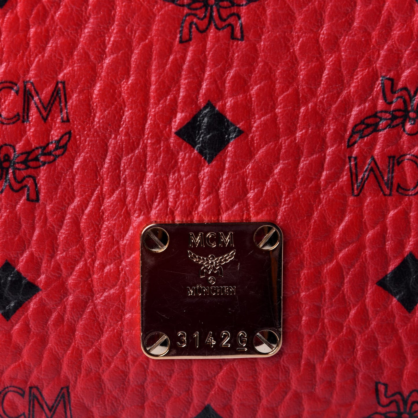 Visetos Mini Camera Crossbody Bag Red
