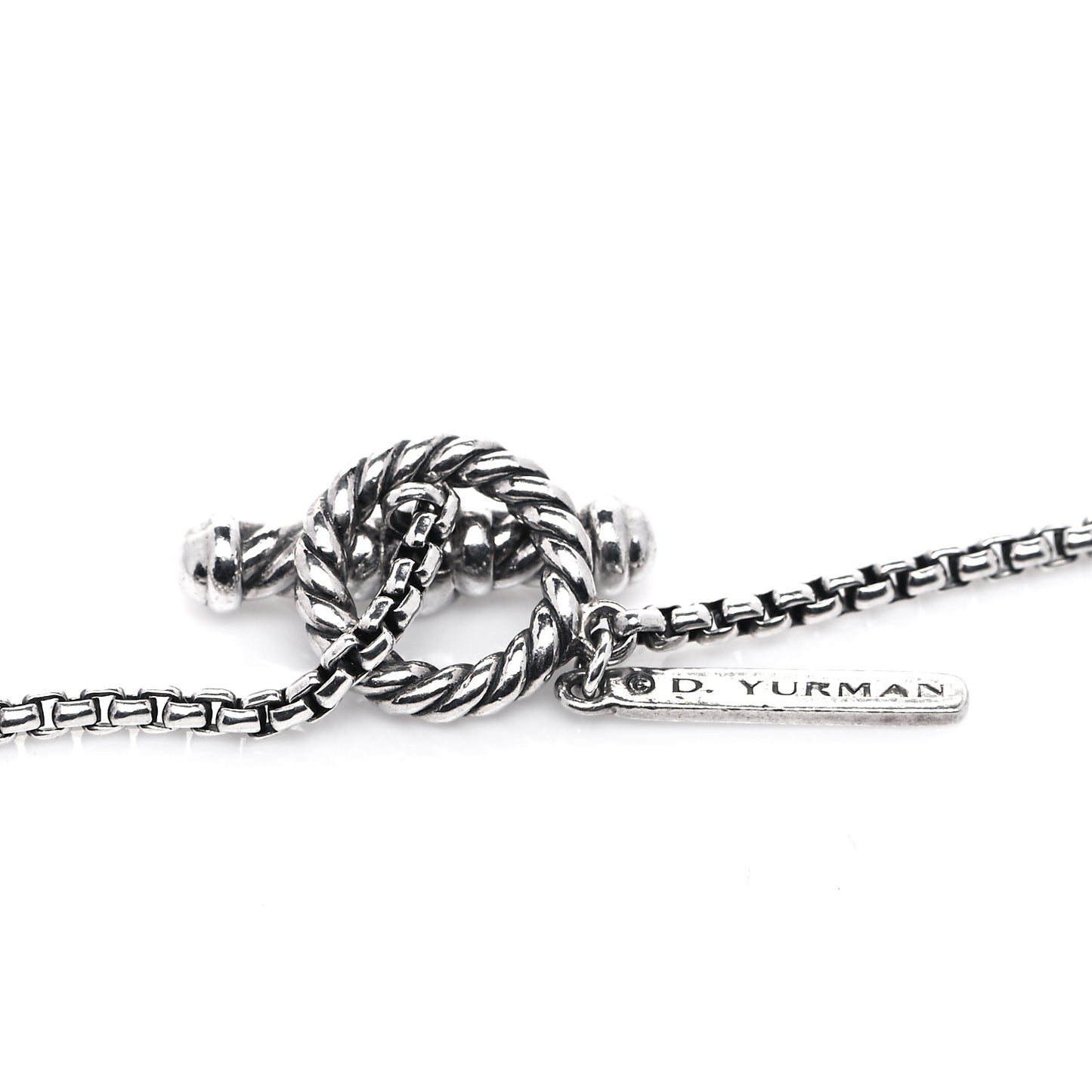 Sterling Silver Quatrefoil Bead Chain Necklace