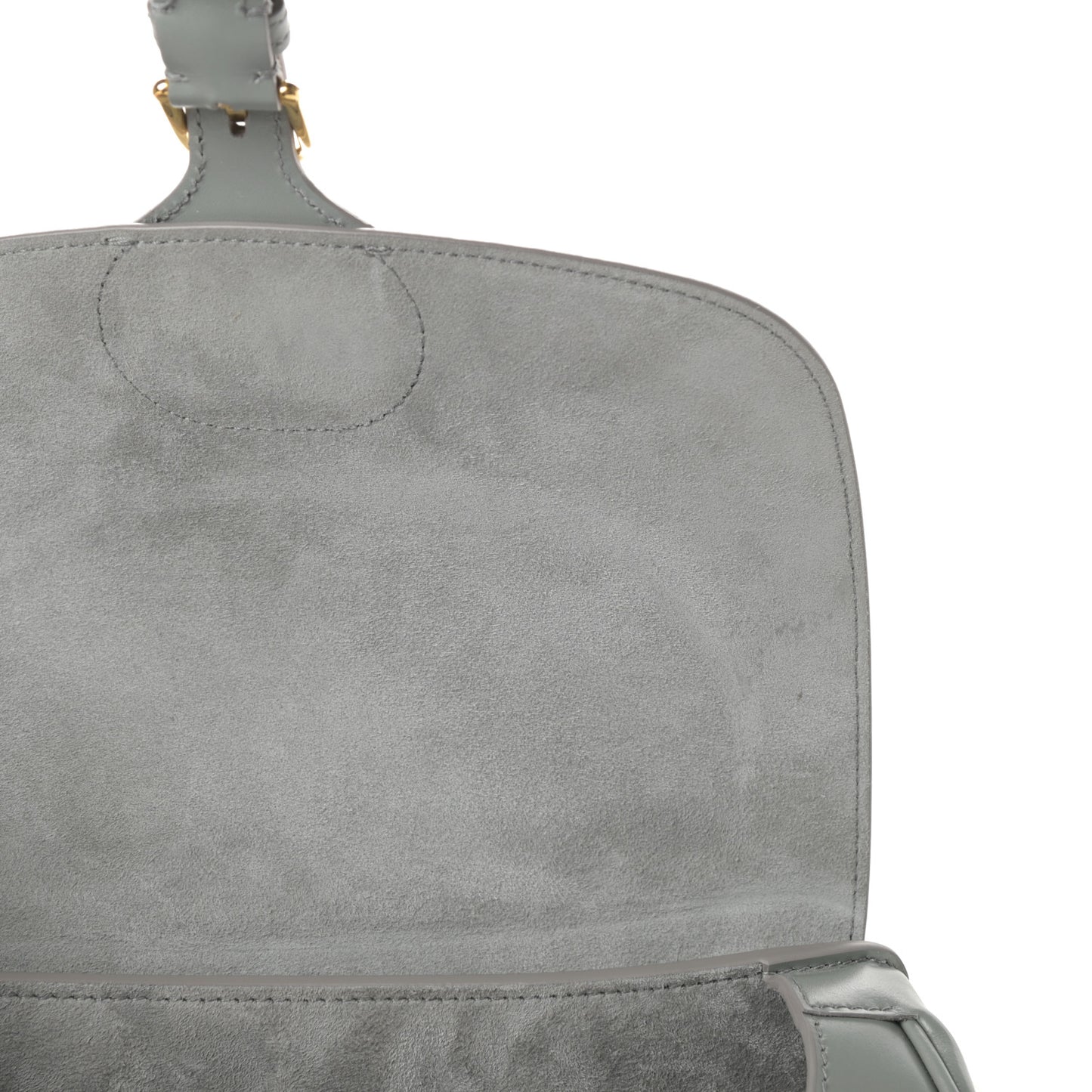 Box Calfskin Medium Bobby Flap Gray