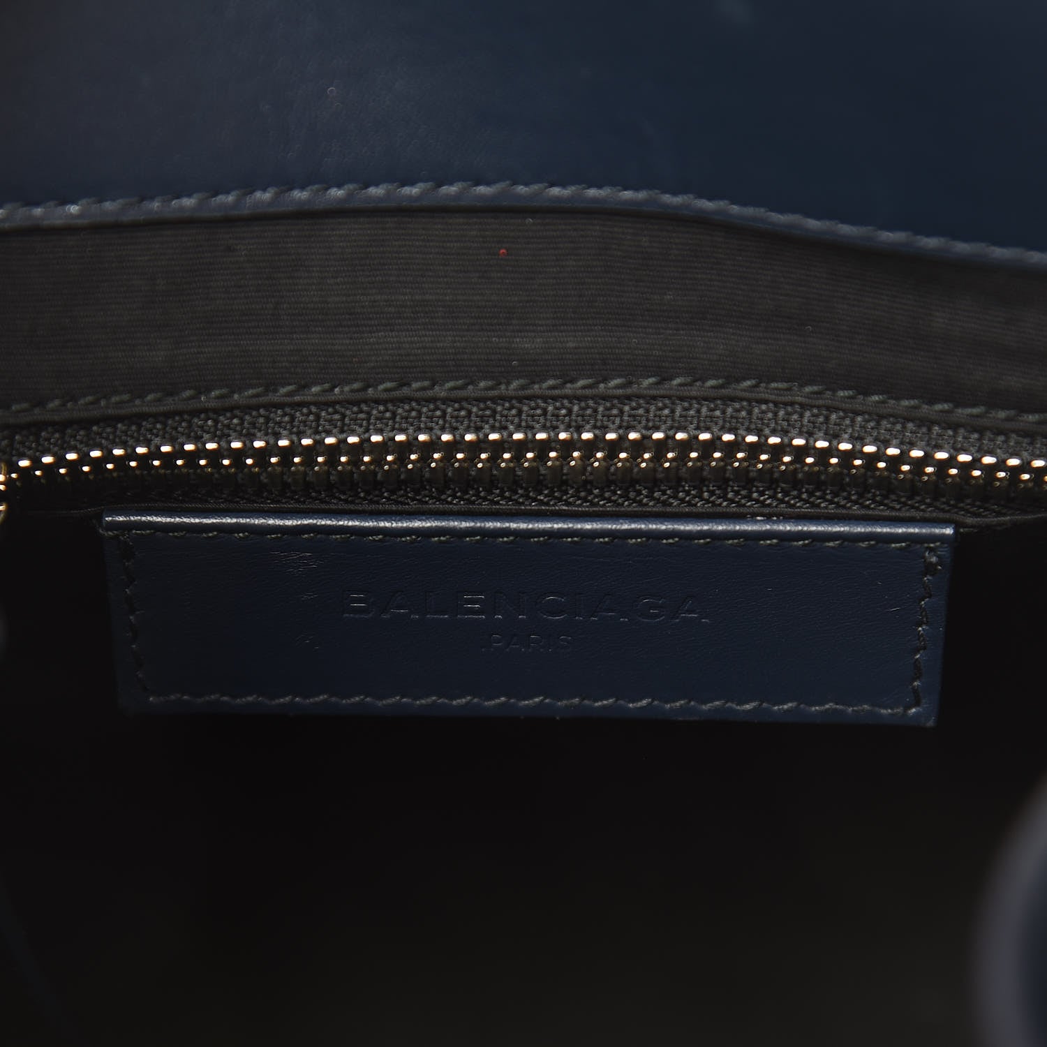Balenciaga Smooth Calfskin Karung Mini All Afternoon Tote Bleu Outremer Jaune Citrus 6 of 14
