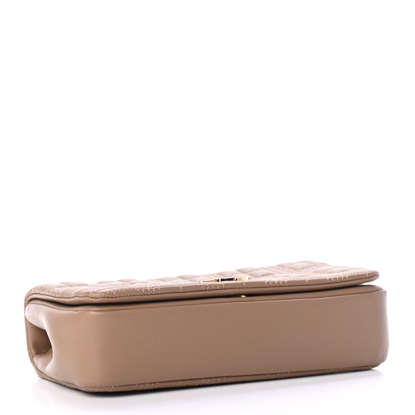Lambskin Quilted Small Lola Bag Camel