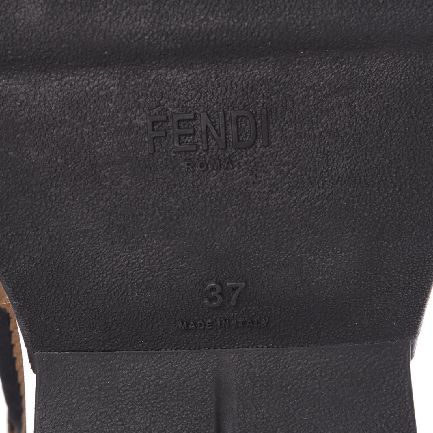 Fendi Stretch Knit Jacquard FF Reloaded Sock Sneakers 37 Tobacco Black 6 of 7