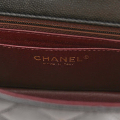 Chanel Caviar Quilted Mini Rectangular Flap Black 6 of 13