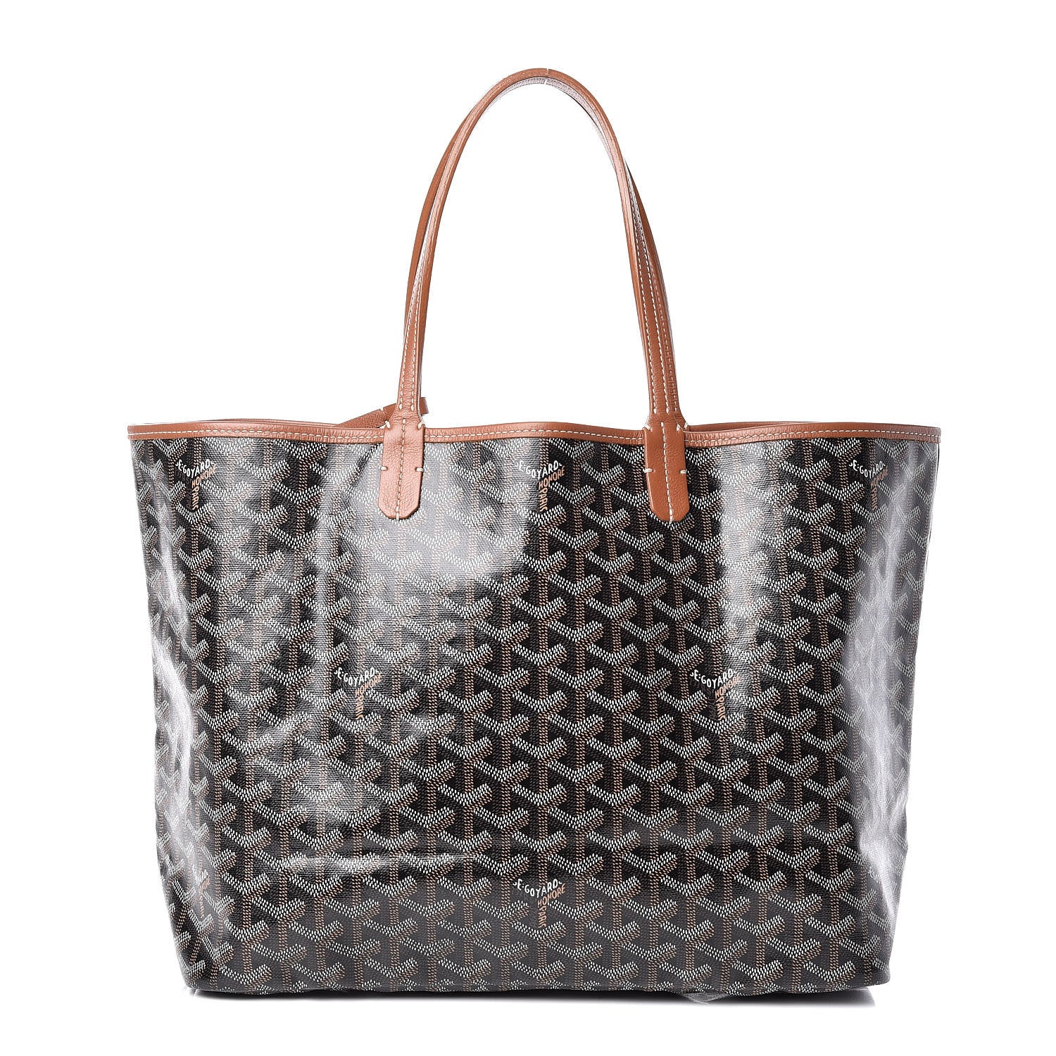 Goyard Goyardine Saint Louis PM Black Gold 3 of 9