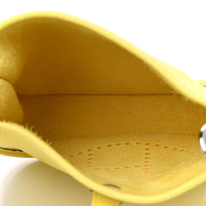 Hermes Taurillon Clemence Evelyne TPM Lime 3 of 4