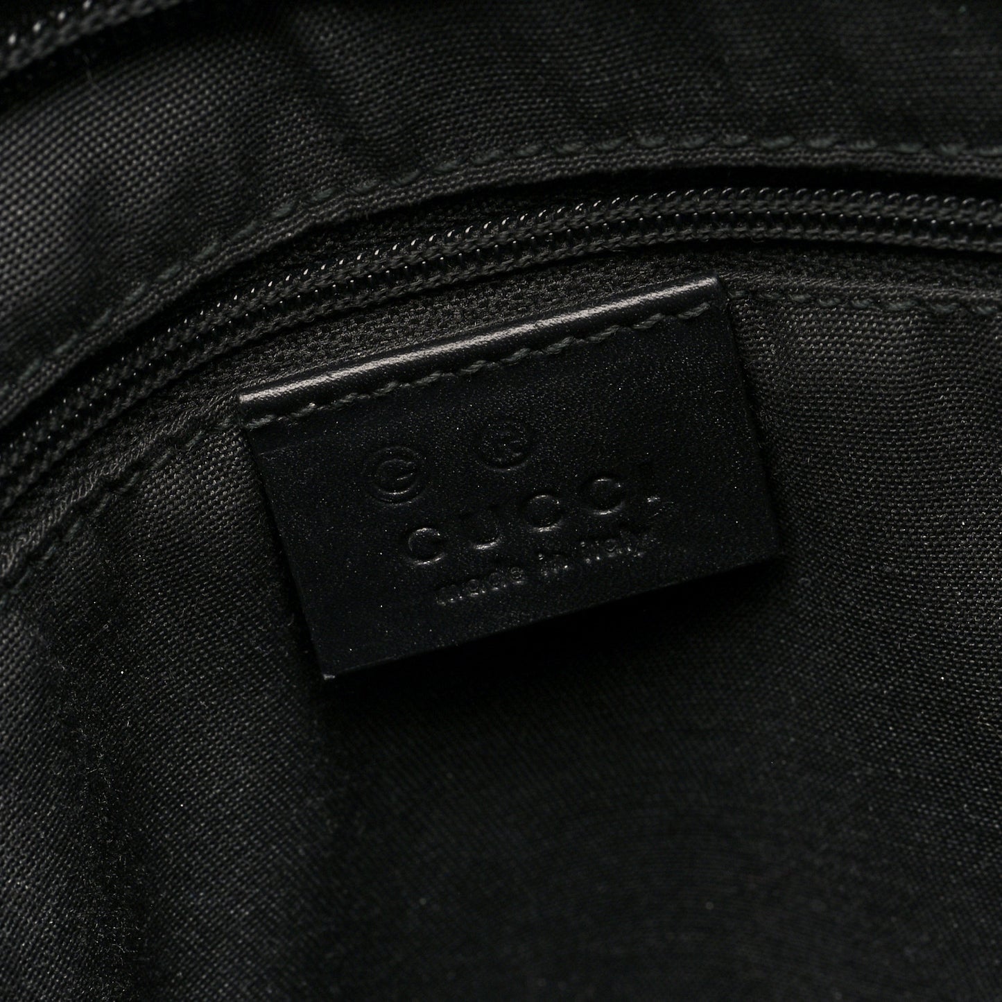 GG Monogram Web Flat Messenger Bag Black
