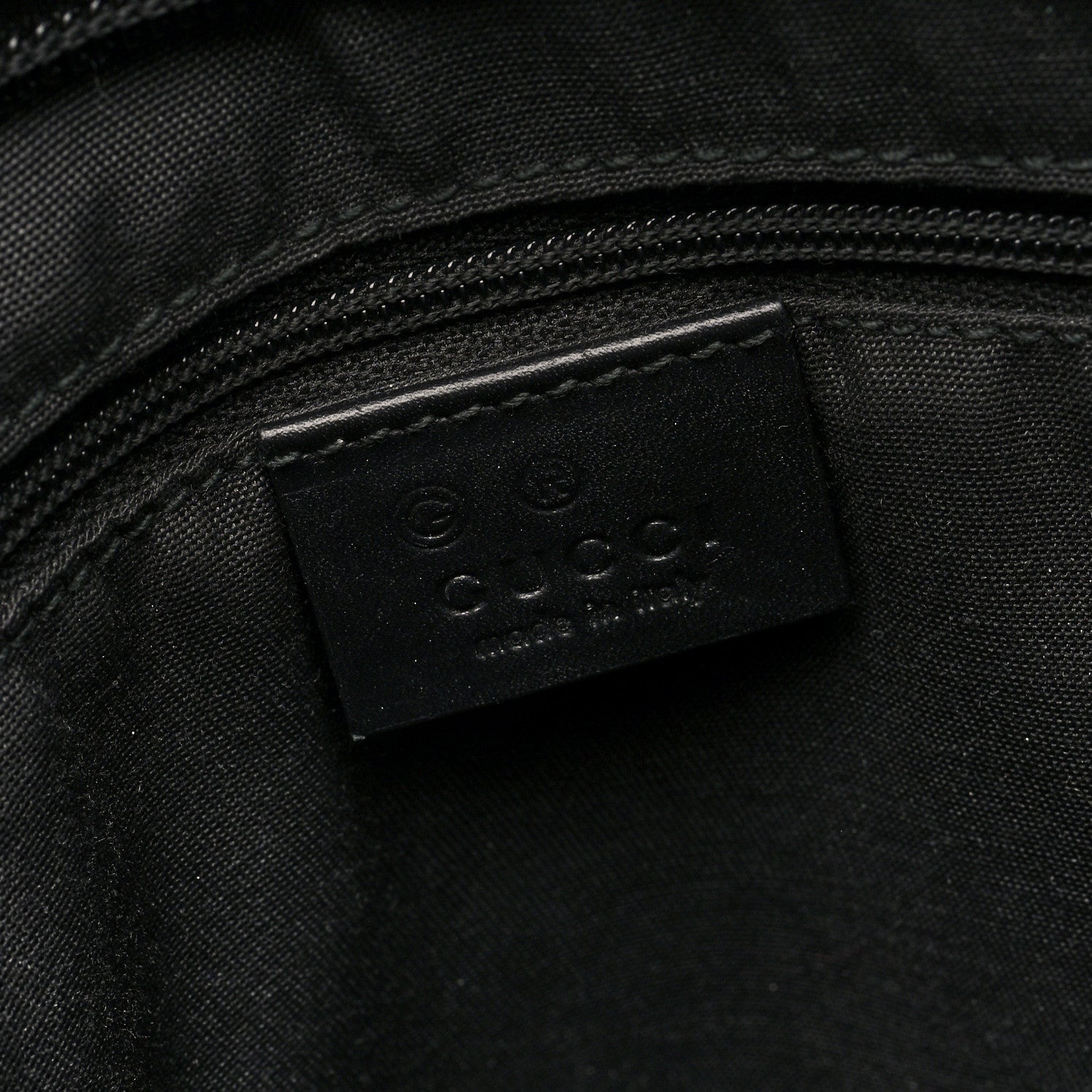 Gucci GG Monogram Web Flat Messenger Bag Black 6 of 10