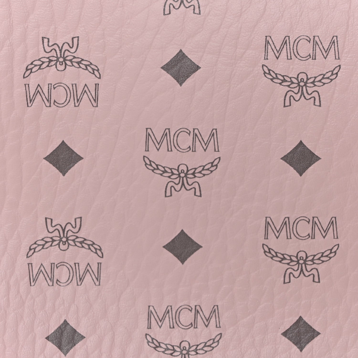 MCM Visetos Medium Stark Wristlet Pouch Soft Pink 9 of 9
