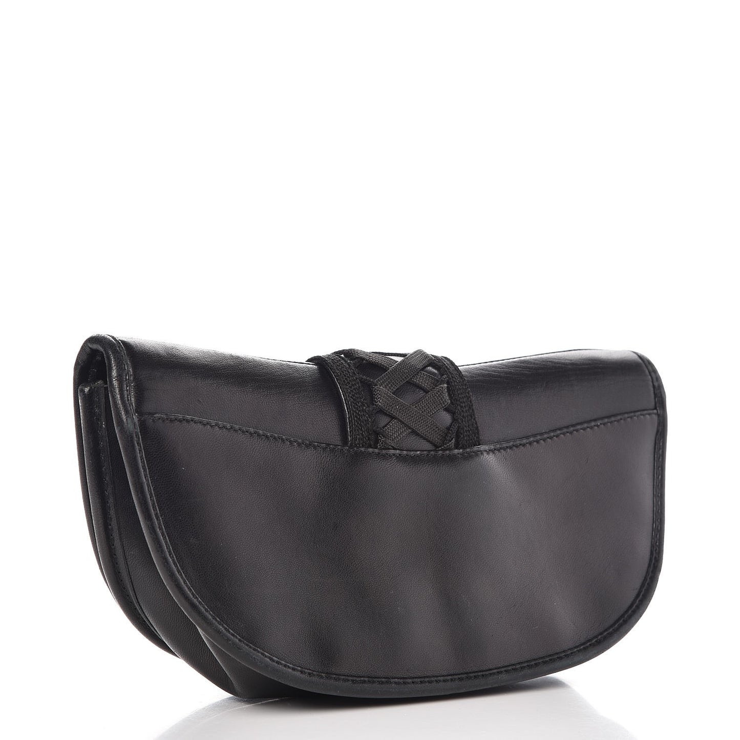 Lambskin Admit It Clutch Black